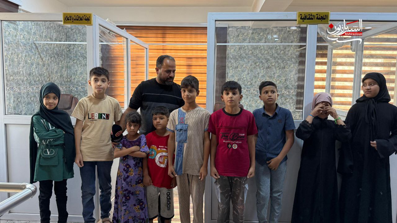 توزيع الحقائب والقرطاسية على الايتام والعوائل المتعففة