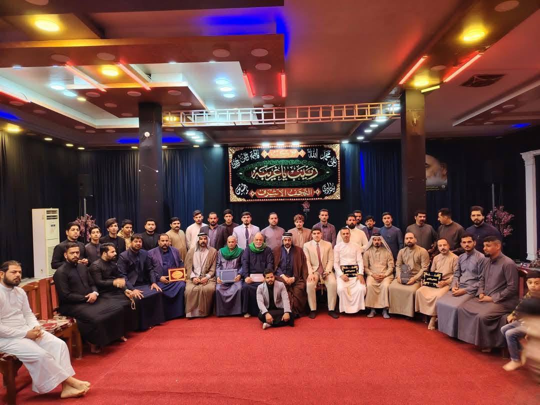 تكريم هيئات ومواكب ووجهاء النجف الاشرف