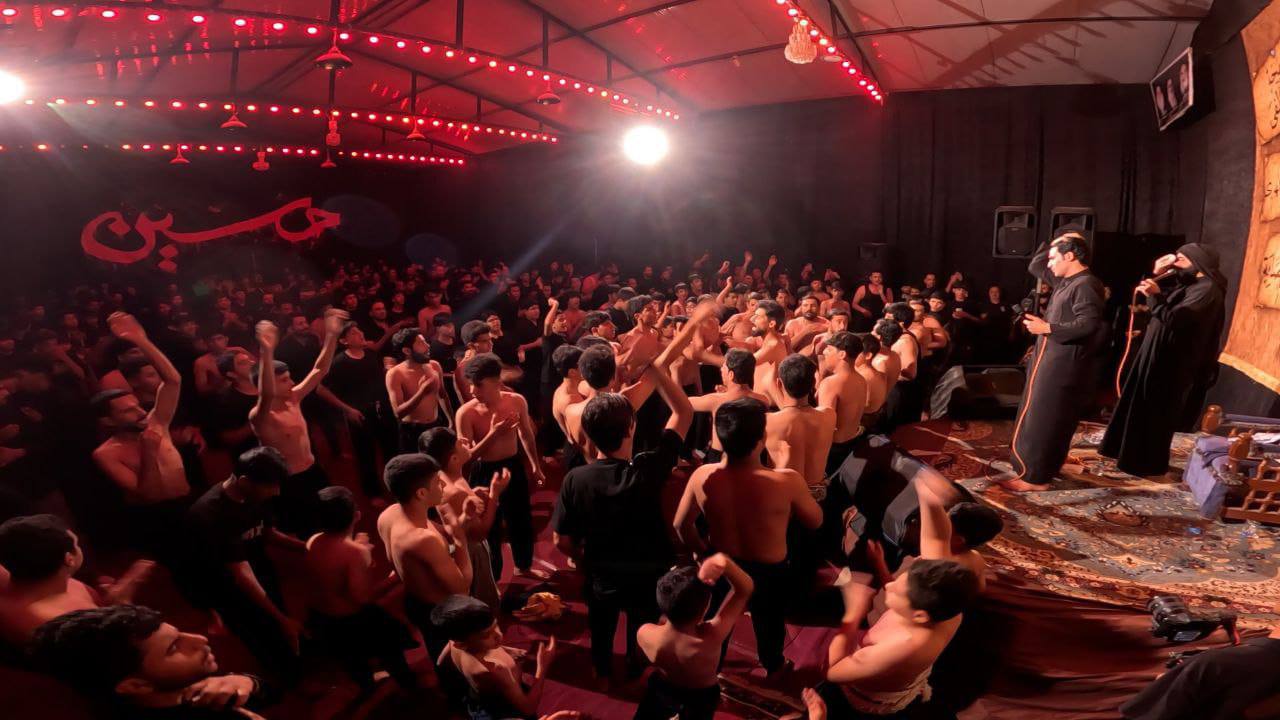 عزاء الحي المركزي التابع للمرجعية الشيرازية