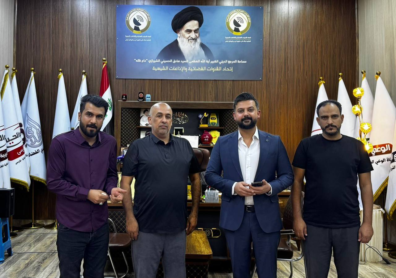 الاعلامي أحمد خليل الحسناوي في قناة الفرات الفضائية