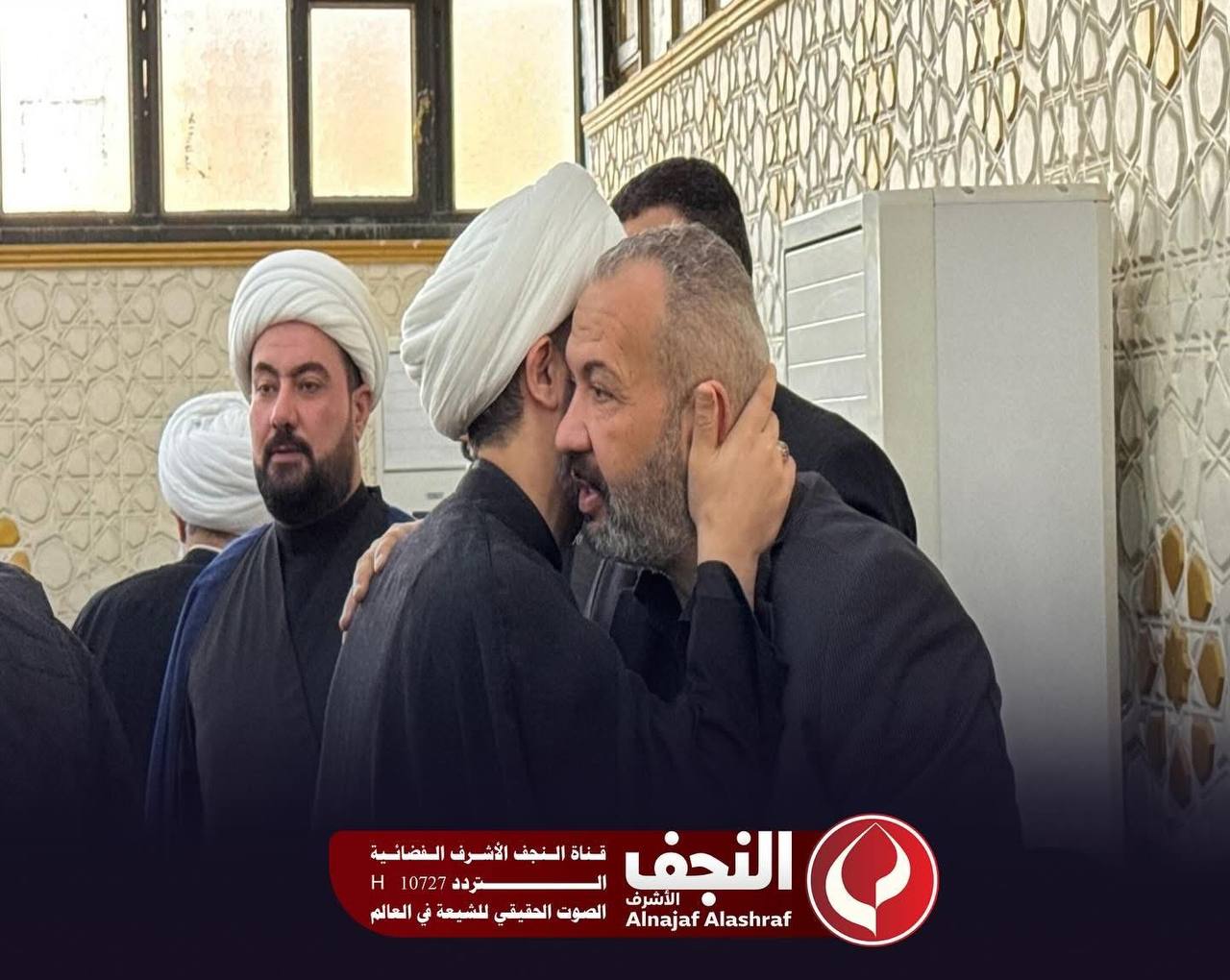 رئيس إتحاد القنوات الفضائية والأذاعات الشيعية في العراق الحاج نصير الشحماني المحترم