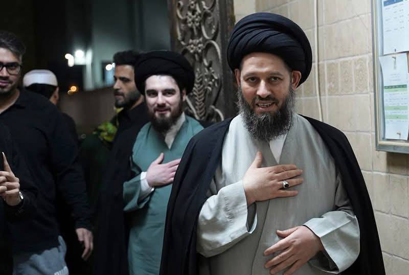 🔹حضور حجّة الإسلام والمسلمين السيّد أحمد الشيرازي زيد عزّه في المجلس الفاطمي لحوزة الرسول الأعظم صلى الله عليه وآله بالكويت