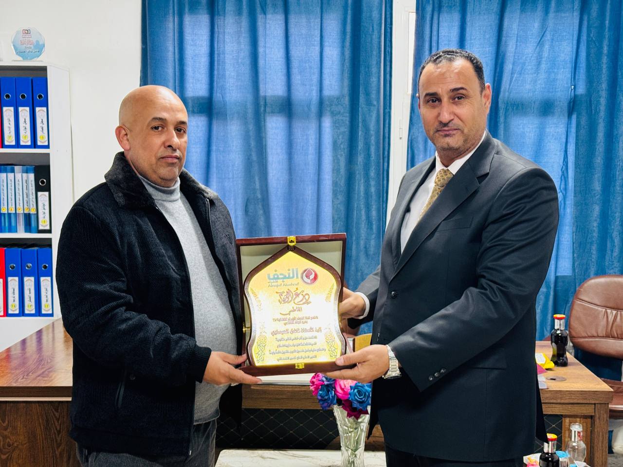 بتوجية من رئيس اتحاد القنوات الفضائية والإذاعات الشيعية الحاج نصيرالشحماني المحترم