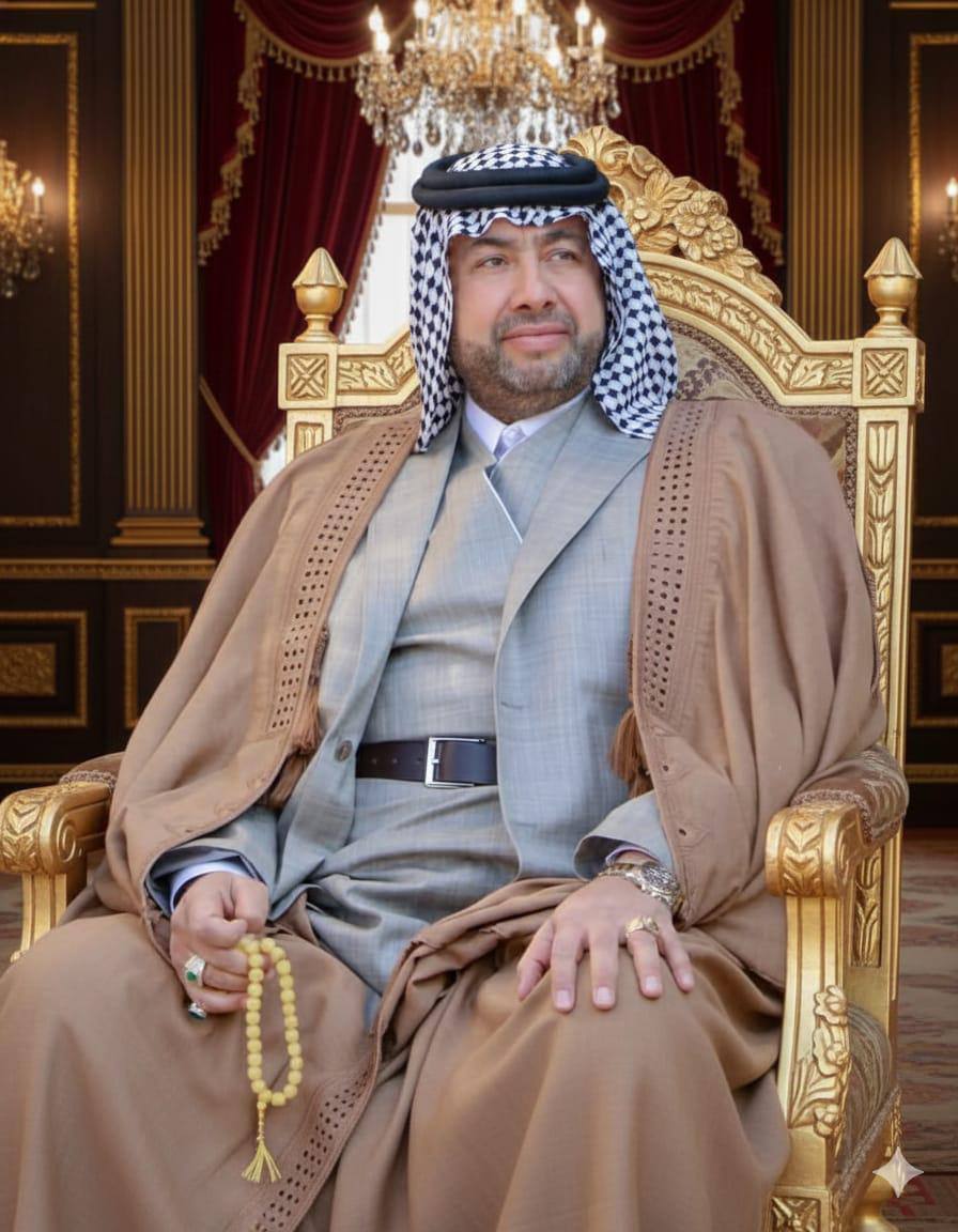 منظمة صدى العشائر العراقية  تشكر وتكرم الشيخ أركان الشحماني مسؤول شؤون العشائرفي مجموعة قنوات الشعائر الفضائية العالمية